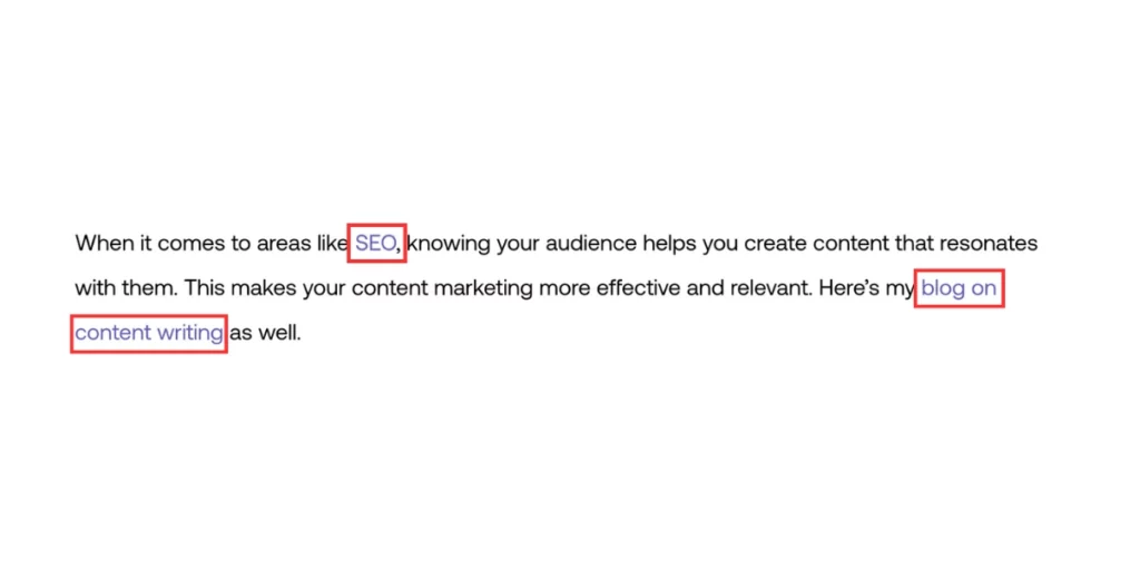 adding internal links to your important pages