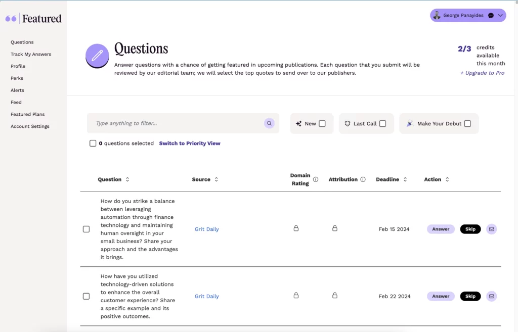featured link building tool for journalists